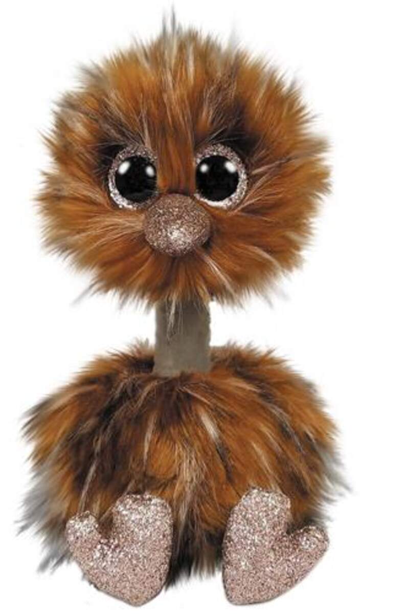 ty Beanie Boos Strauss Orson, braun, 15cm