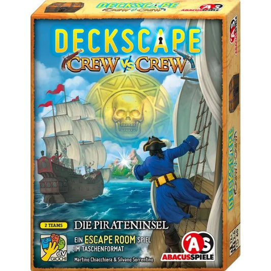 Asmodee Abacusspiele Deckscape - Crew vs Crew - Die Pirateninsel