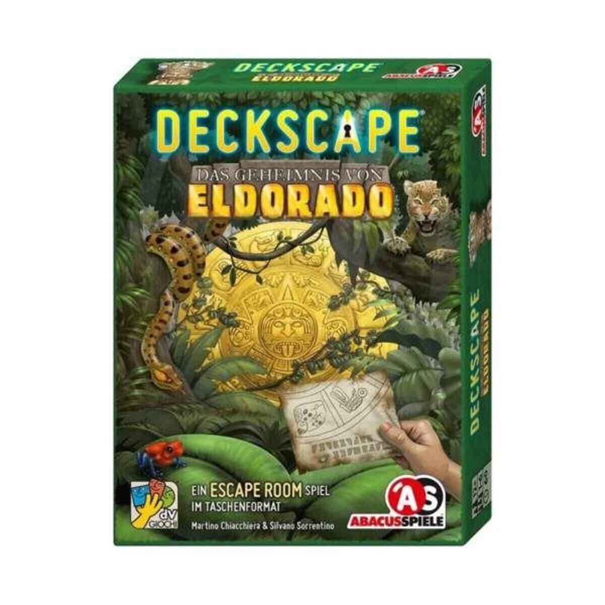 Asmodee Abacusspiele Deckscape Das Geheimnis von Eldorado
