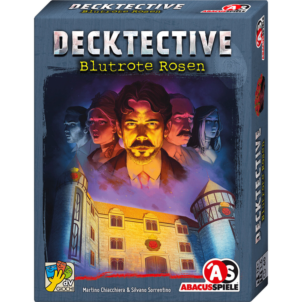 Asmodee Abacusspiele Decktective – Blutrote Rosen
