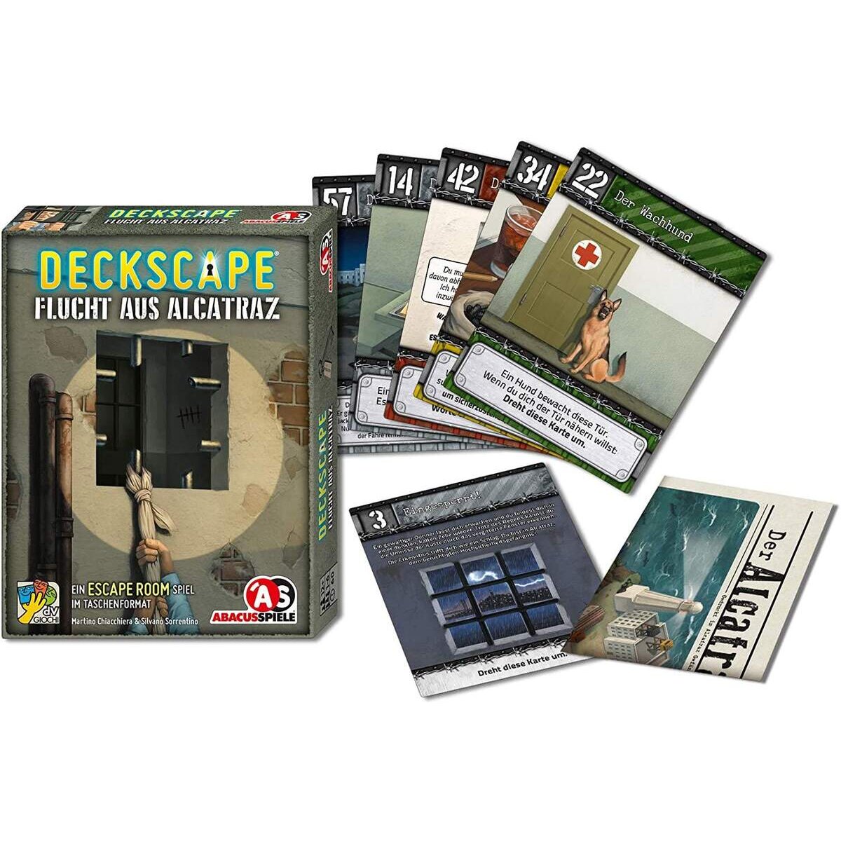 Asmodee Abacusspiele Kartenspiel Deckscape