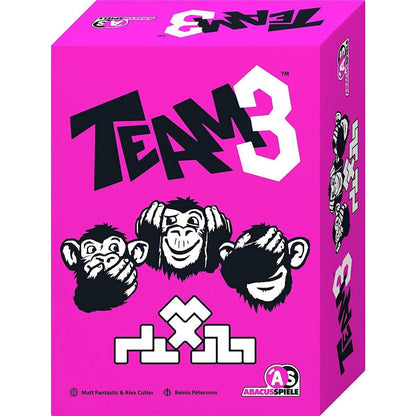 Asmodee Abacusspiele Partyspiel Team3 Pink