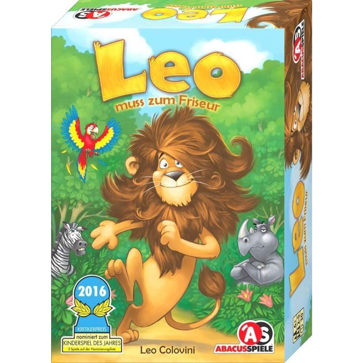 Asmodee Abacusspiele Spiele Leo muss zum Friseur