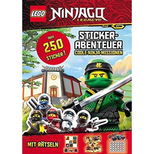 Ameet Verlag LEGO® NINJAGO® – Stickerabenteuer. Coole Ninja-Missionen