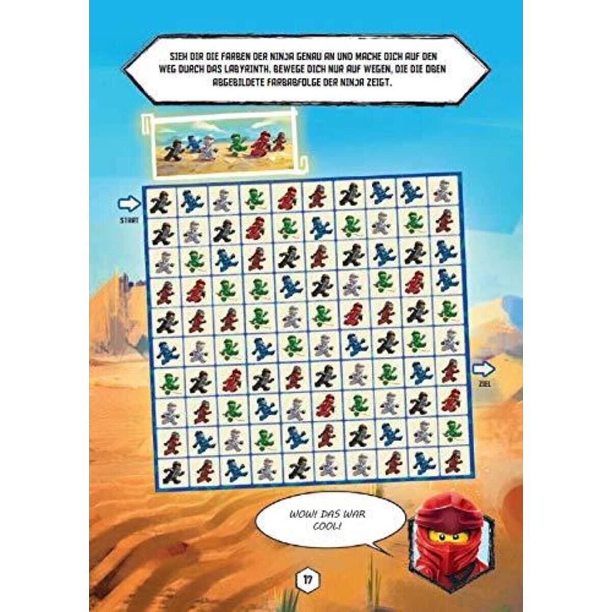 Ameet Verlag LEGO® NINJAGO® – Mein heldenhafter Rätselblock