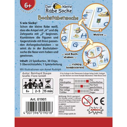 AMIGO Der kleine Rabe Socke Buchstabensuche