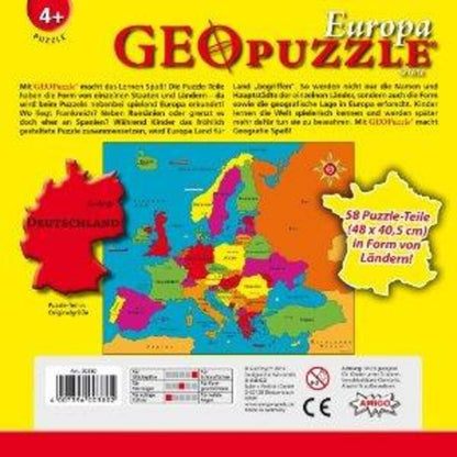 AMIGO GeoPuzzle Europa