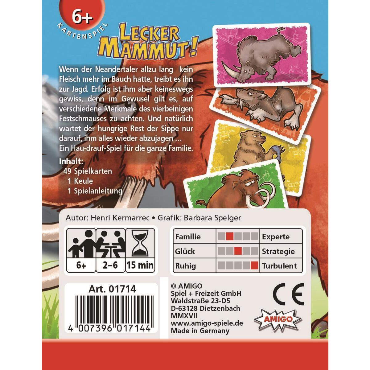 AMIGO Lecker Mammut!