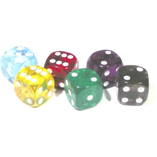 AMIGO Würfel Transparent W06 10mm
