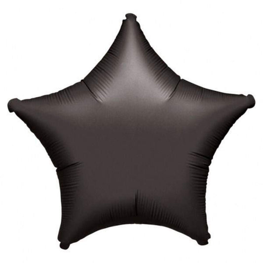 amscan Folienballon Stern schwarz