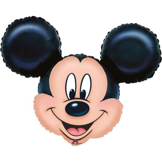 amscan Folienballon Super Shape Disney Mickey Mouse, ca. 69 x 53 cm