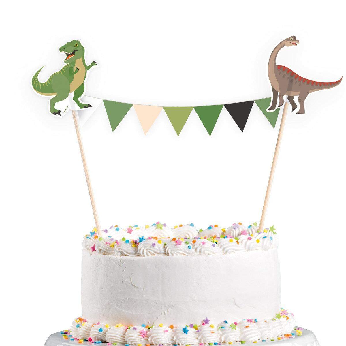 amscan Kuchendekoration Happy Dinosaurier