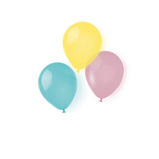 amscan Latex Balloons Pastel 8 Stück, sortiert