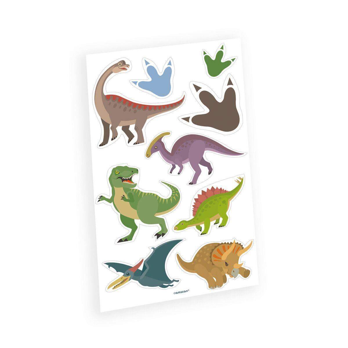 amscan Tattoos Happy Dinosaur