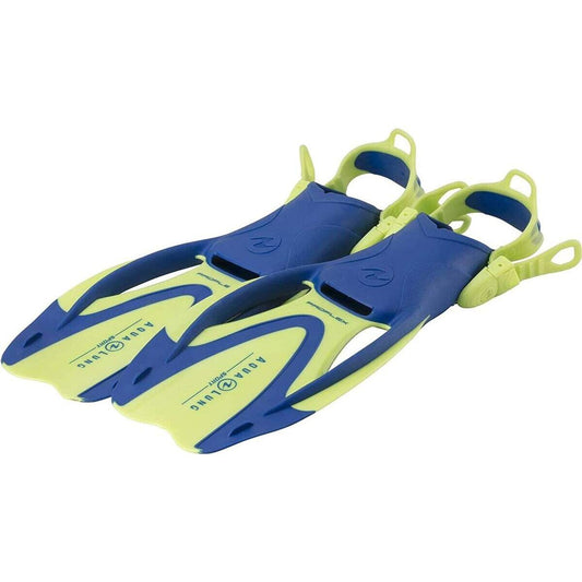 Aqua Lung Kinder Flosse Dolphin Jr., grün / blau, Größe 32 - 36