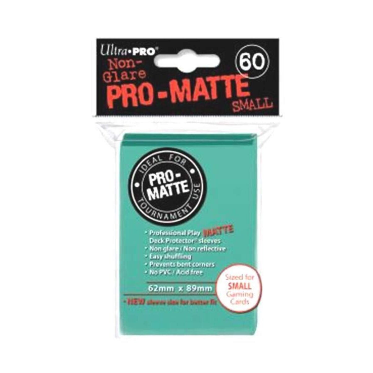 Aqua Pro-Matte Sleeves (small)(60)