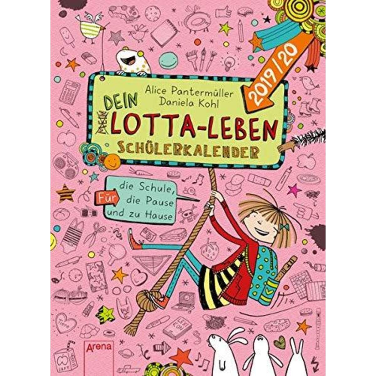 Arena Mein Dein Lotta Leben Schülerkalender 2019/2020