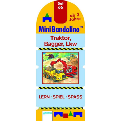Arena Mini Bandolinoset 66 Traktor, Bagger, Lkw