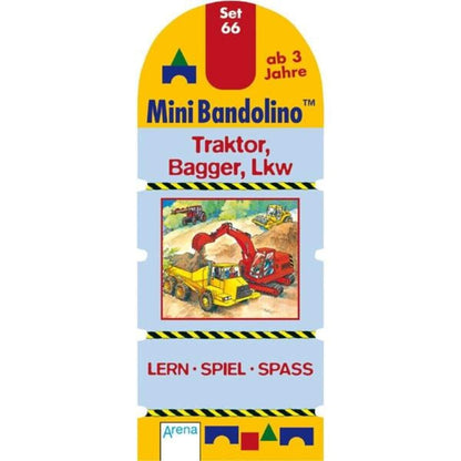 Arena Mini Bandolinoset 66 Traktor, Bagger, Lkw