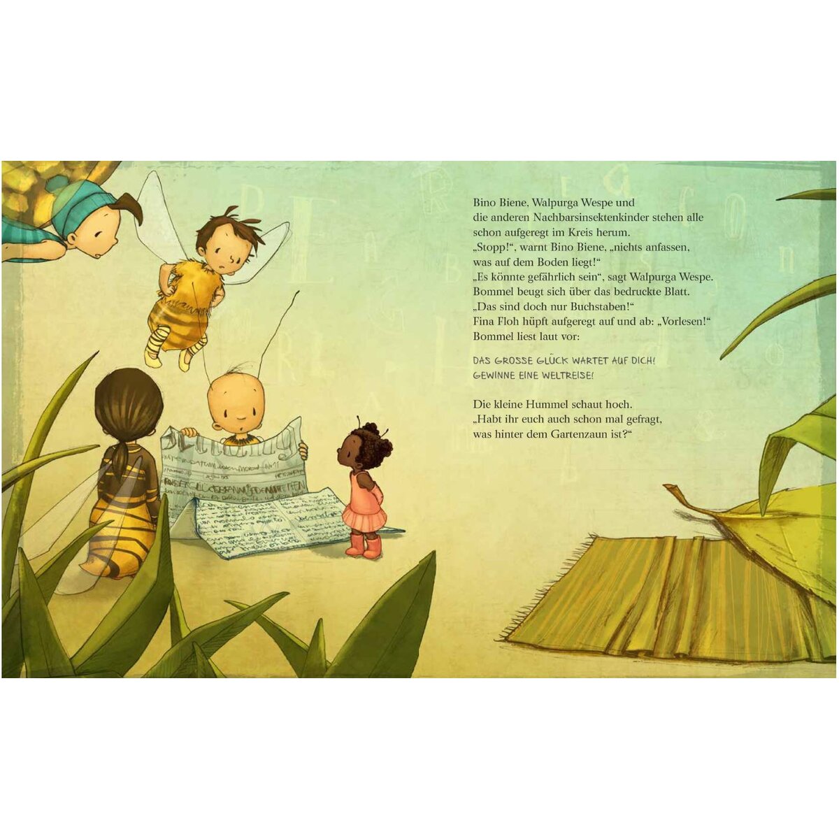 ars Edition Die kleine Hummel Bommel sucht das Glück (Pappbilderbuch)