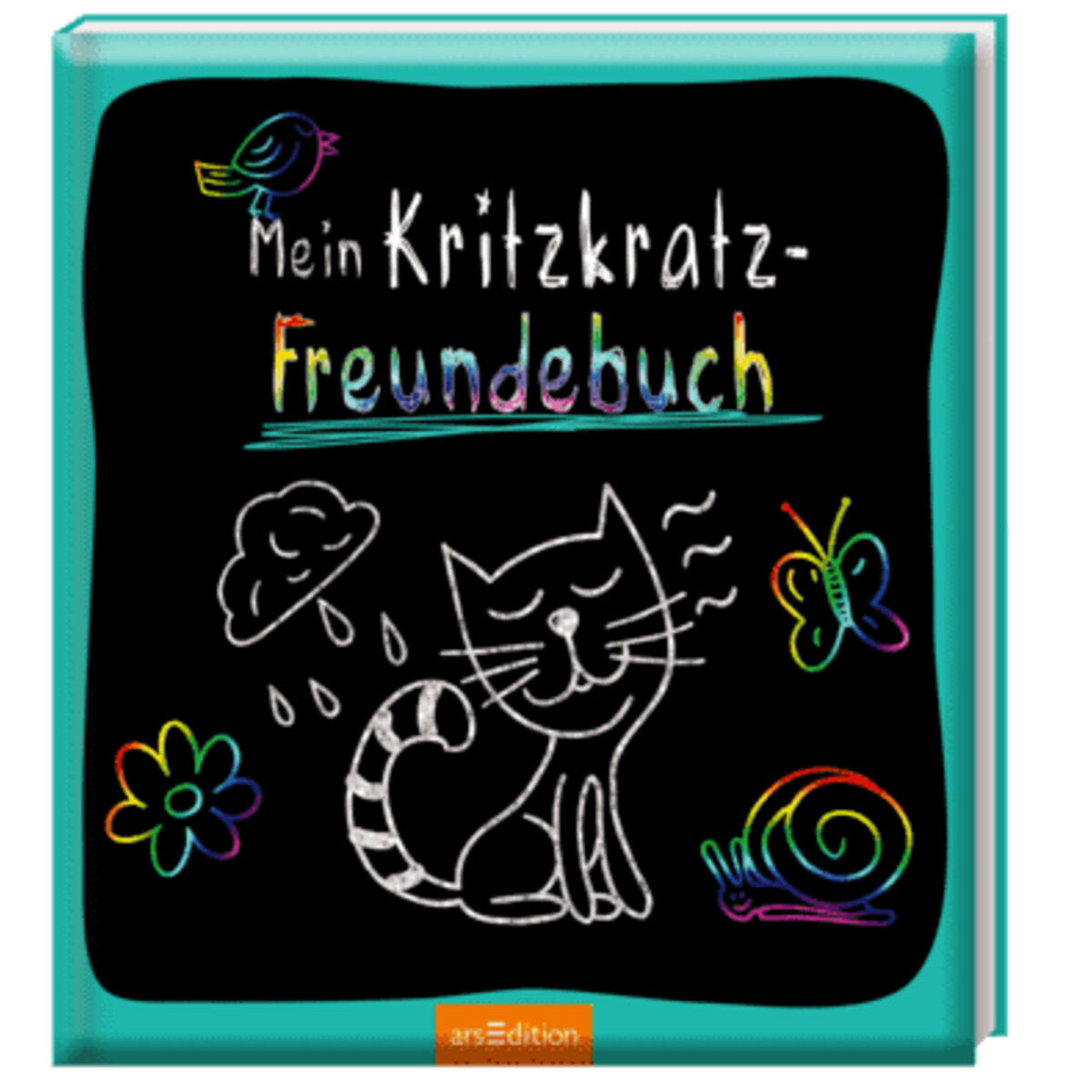 ars Edition Mein Kritzkratz Freundebuch