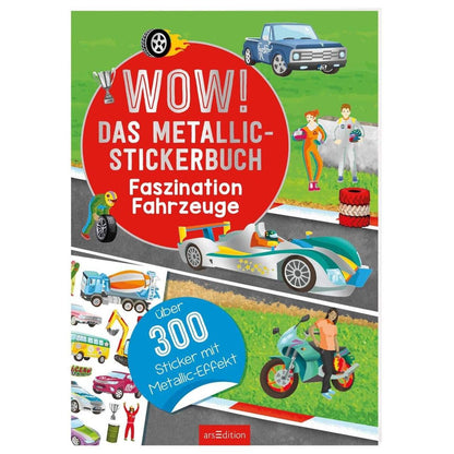 ars Edition Wow! Das Metallic Stickerbuch