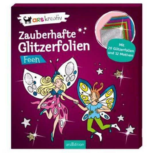 ars Edition Zauberhafte Glitzerfolien Feen