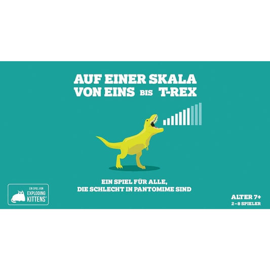 Asmodee Auf einer Skala von Eins bis T-rex