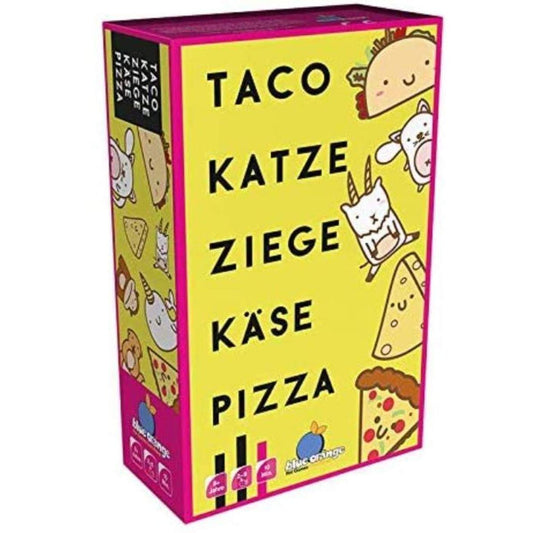 Asmodee Blue Orange - Taco Katze Ziege Käse Pizza, Party-Spiel