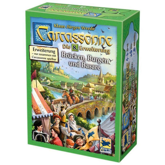 Asmodee Carcassonne: Brücken Burgen und Basare Erweiterung