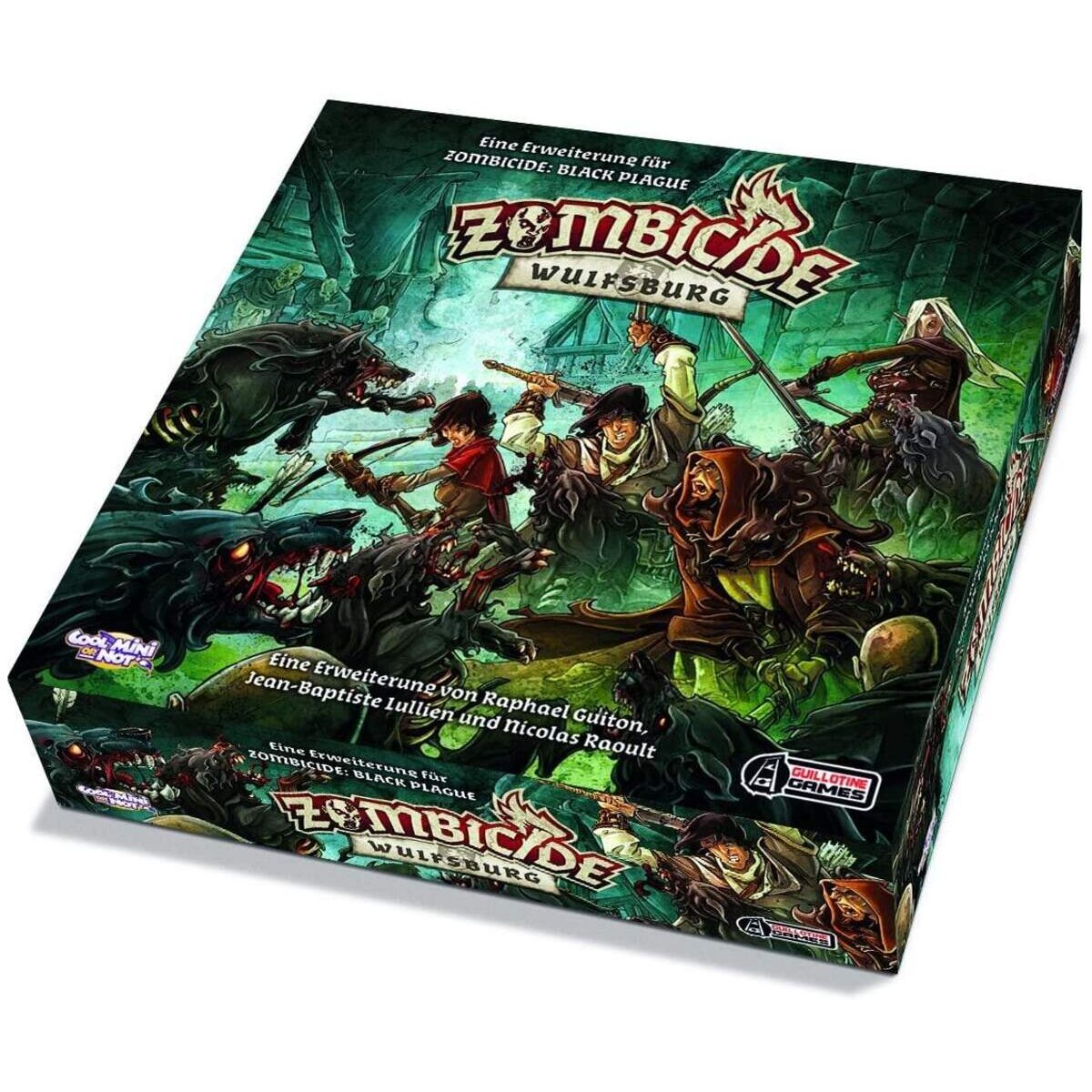 Asmodee CMON Zombicide Black Plague Wulfsburg Erweiterung