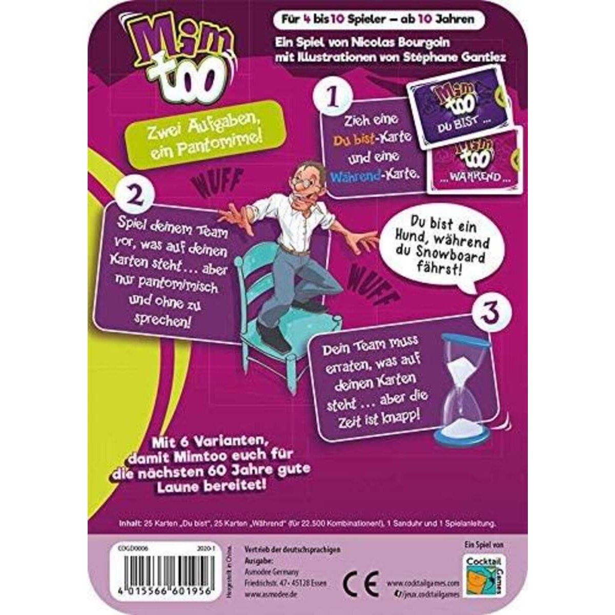 Asmodee Cocktail Games Mimtoo