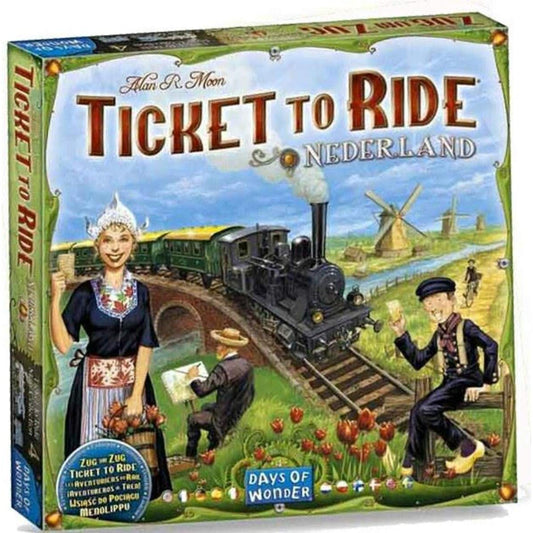 Asmodee Days of Wonder Zug um Zug Niederlande