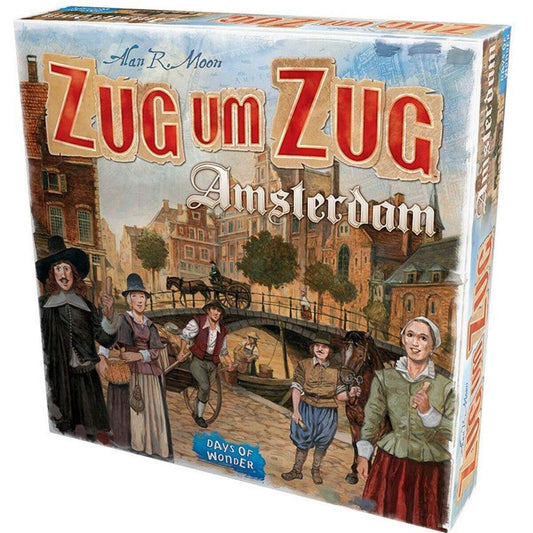 Asmodee Days of Wonder Zug um Zug Amsterdam