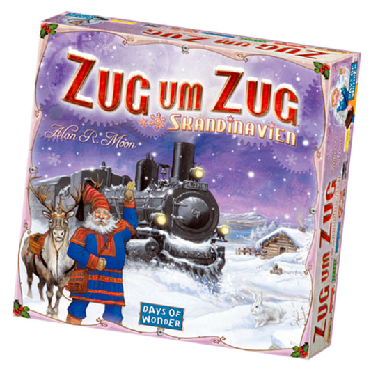 Asmodee Days of Wonder Zug um Zug: Skandinavien Grundspiel