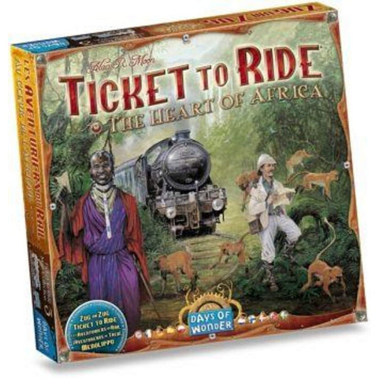 Asmodee Days of Wonder Zug um Zug The Heart of Africa, Erweiterung