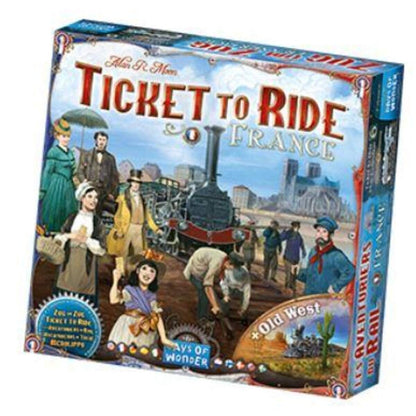 Asmodee Days of Wonder Zug um Zug - Frankreich (Map Collection 6)