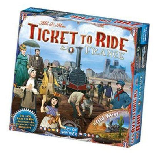 Asmodee Days of Wonder Zug um Zug - Frankreich (Map Collection 6)