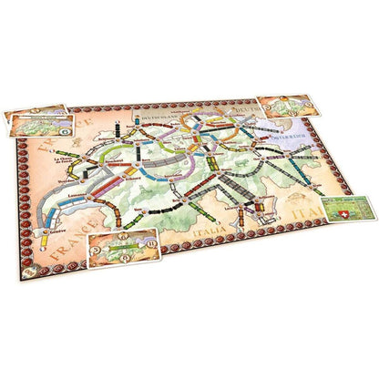 Asmodee Days of Wonder Zug um Zug - Indien + Schweiz (Map Collection 2)