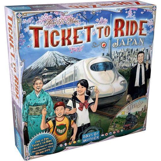 Asmodee Days of Wonder Zug um Zug Japan + Italien, Erweiterung