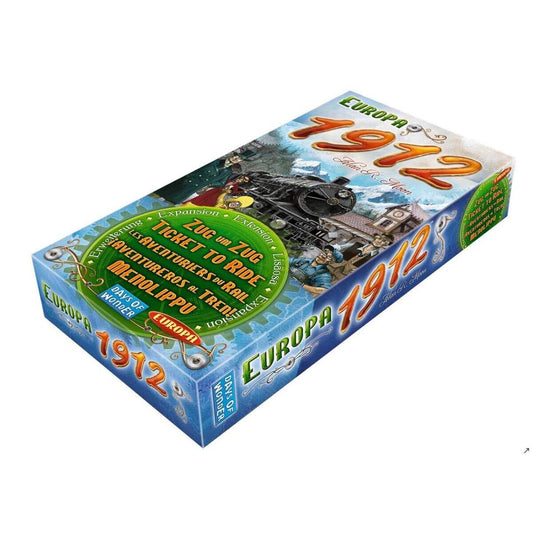 Asmodee Days of Wonder Zug um Zug Europa 1912 Erweiterung