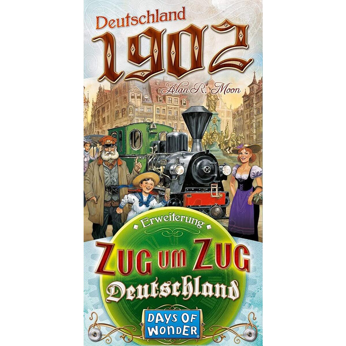 Asmodee Days of Wonder Zug um Zug Deutschland 1902, Erweiterung
