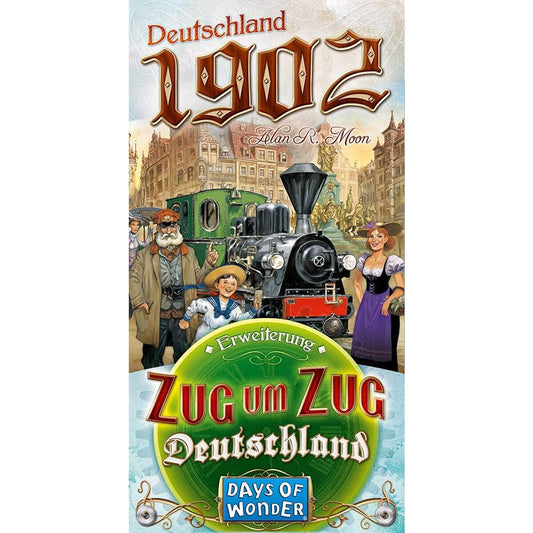 Asmodee Days of Wonder Zug um Zug Deutschland 1902, Erweiterung