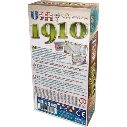 Asmodee Days of Wonder Zug um Zug, USA 1910
