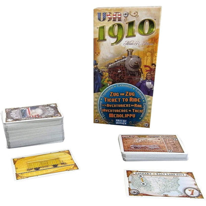 Asmodee Days of Wonder Zug um Zug, USA 1910