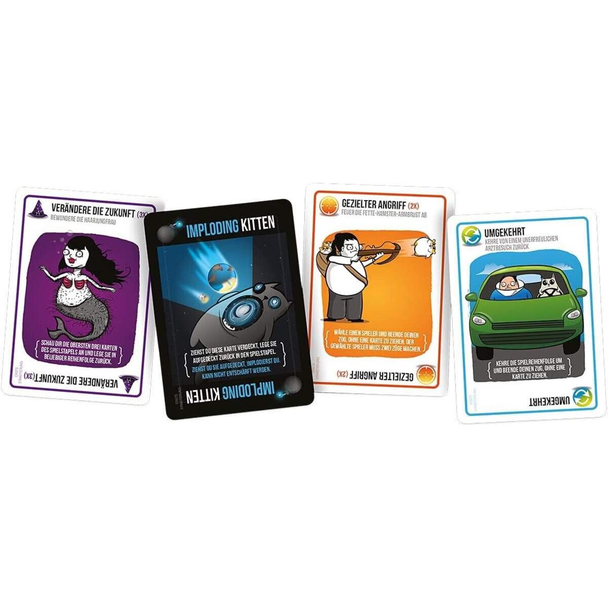 Asmodee Exploding Kittens Exploding Kittens - Imploding Kittens
