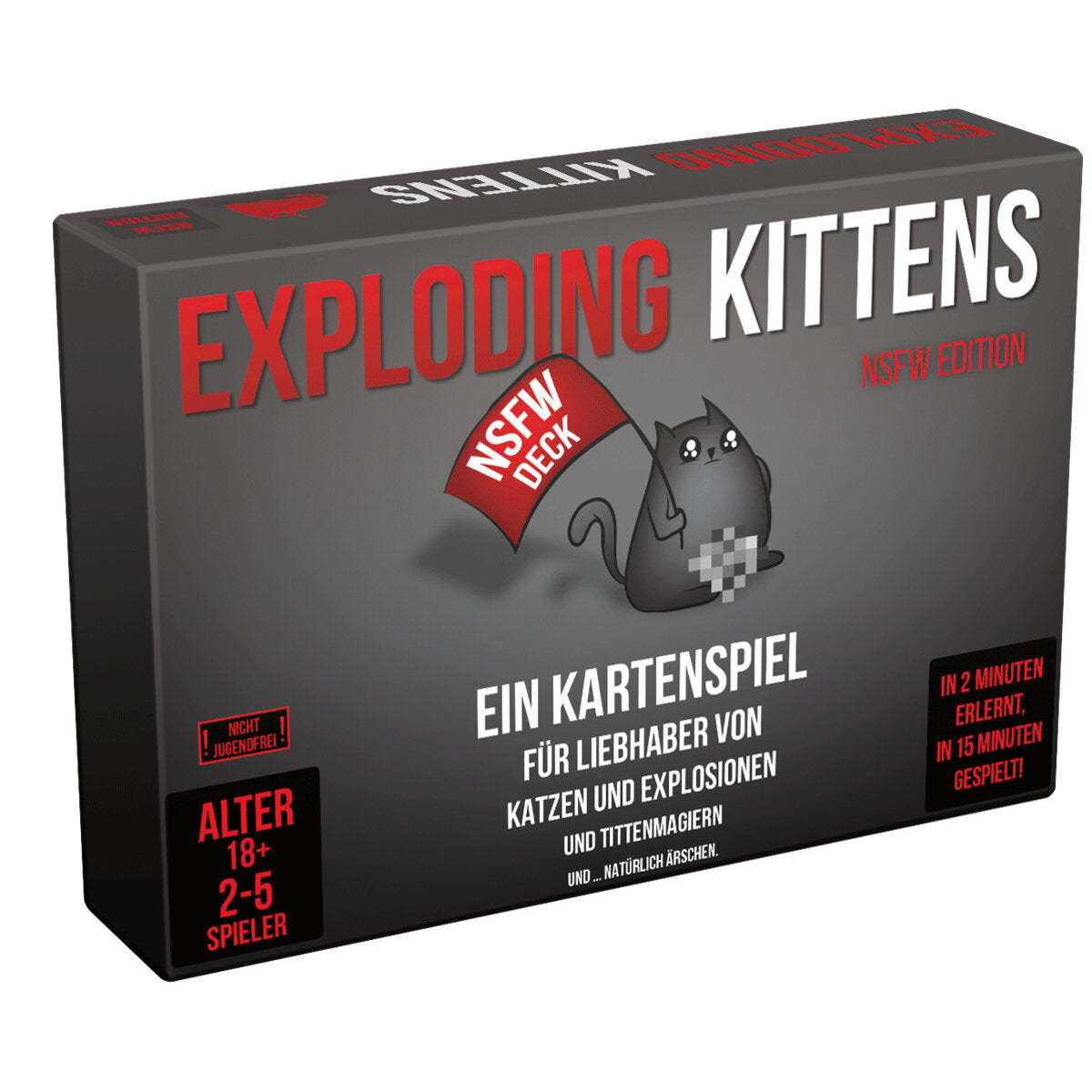 Asmodee Exploding Kittens NSFW Edition
