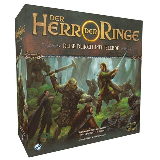 Asmodee Fantasy Flight Games Der Herr der Ringe - Reise durch Mittelerde Grundspiel