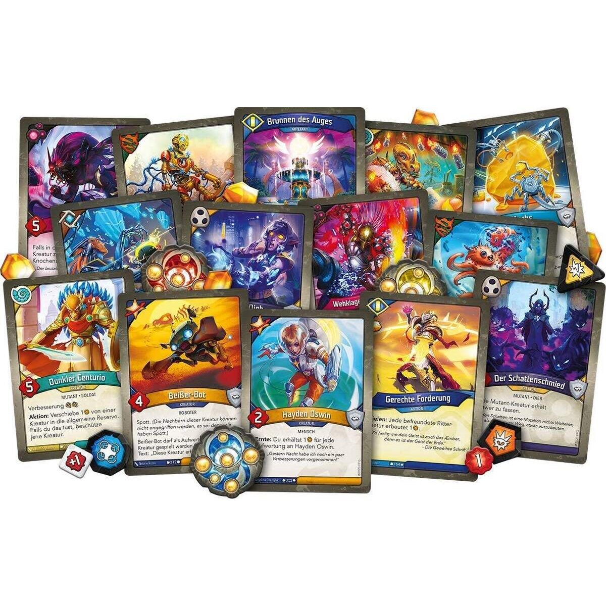 Asmodee Fantasy Flight Games Keyforge: Massenmutation - Starter-Set für 2 Spieler / DE