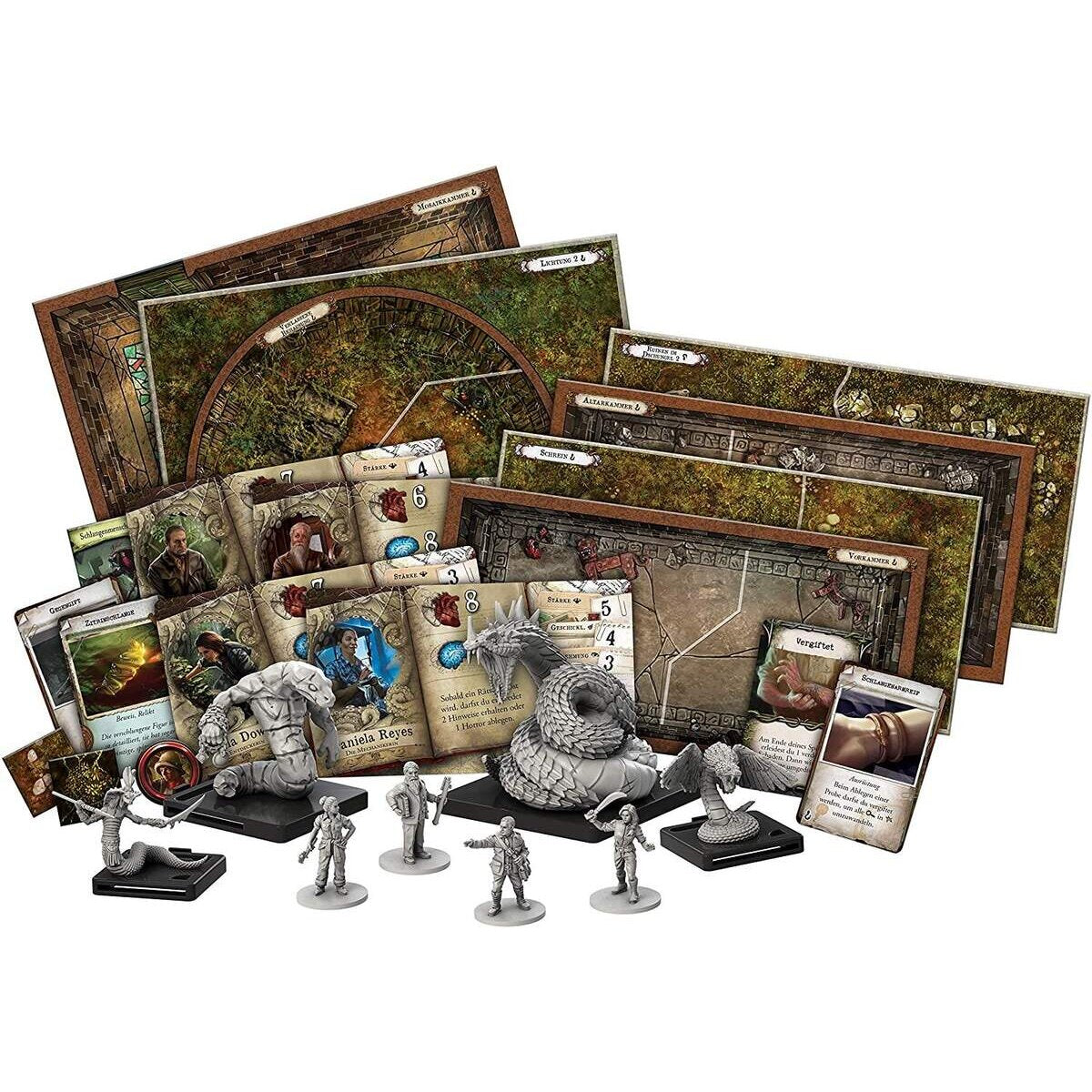 Asmodee Fantasy Flight Games Villen des Wahnsinns 2.Ed. - Pfad der Schlange